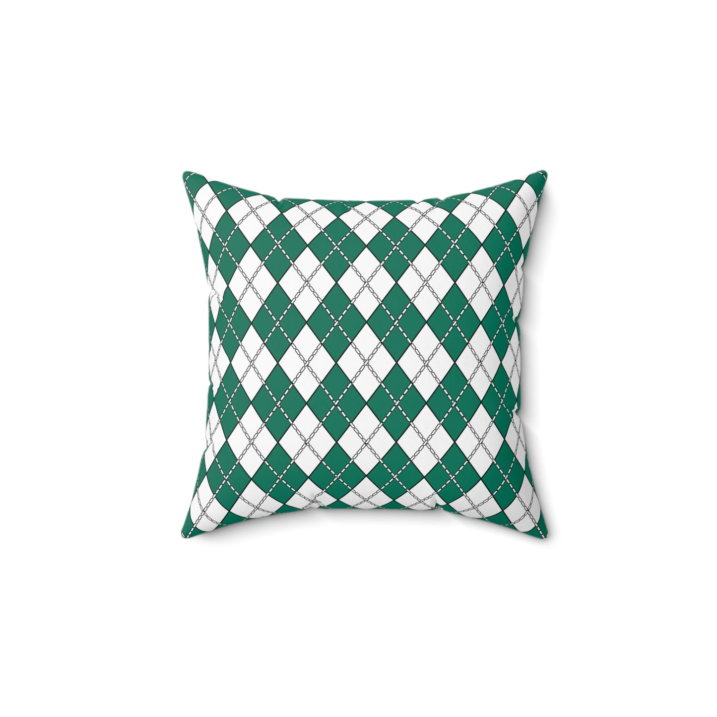 Macao Retro Argyle Cushion Pillow