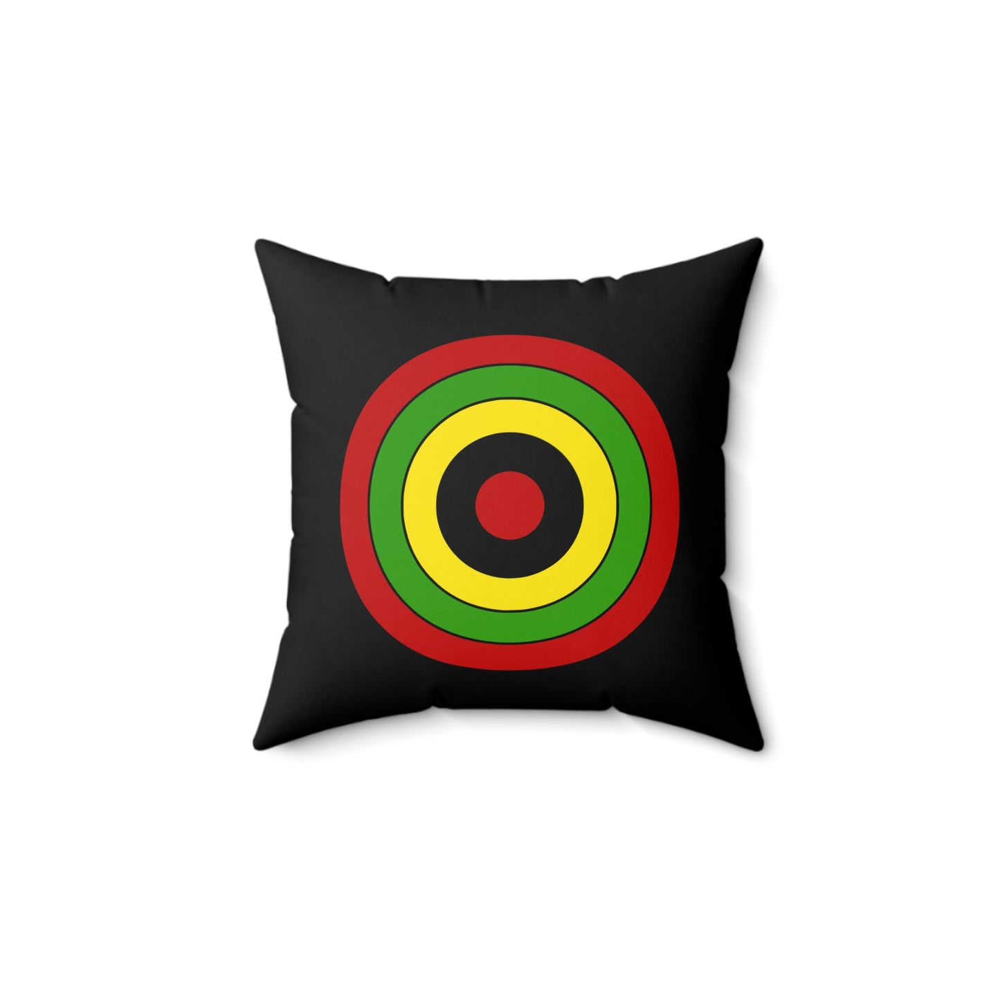 Saint Kitts And Nevis Retro Target Cushion Pillow