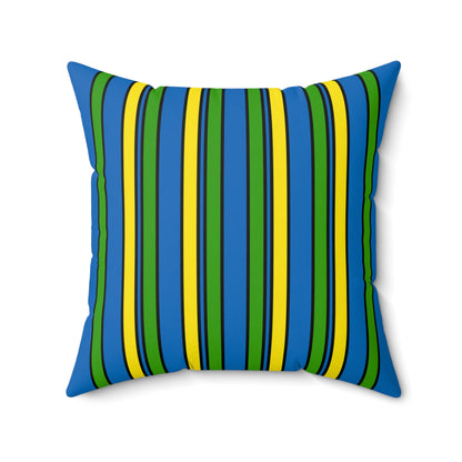 Gabon Retro Stripes Cushion Pillow