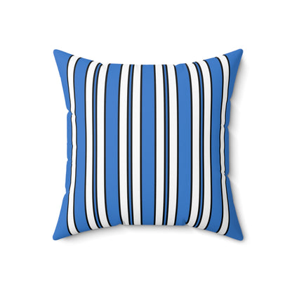 Antarctica Retro Stripes Cushion Pillow