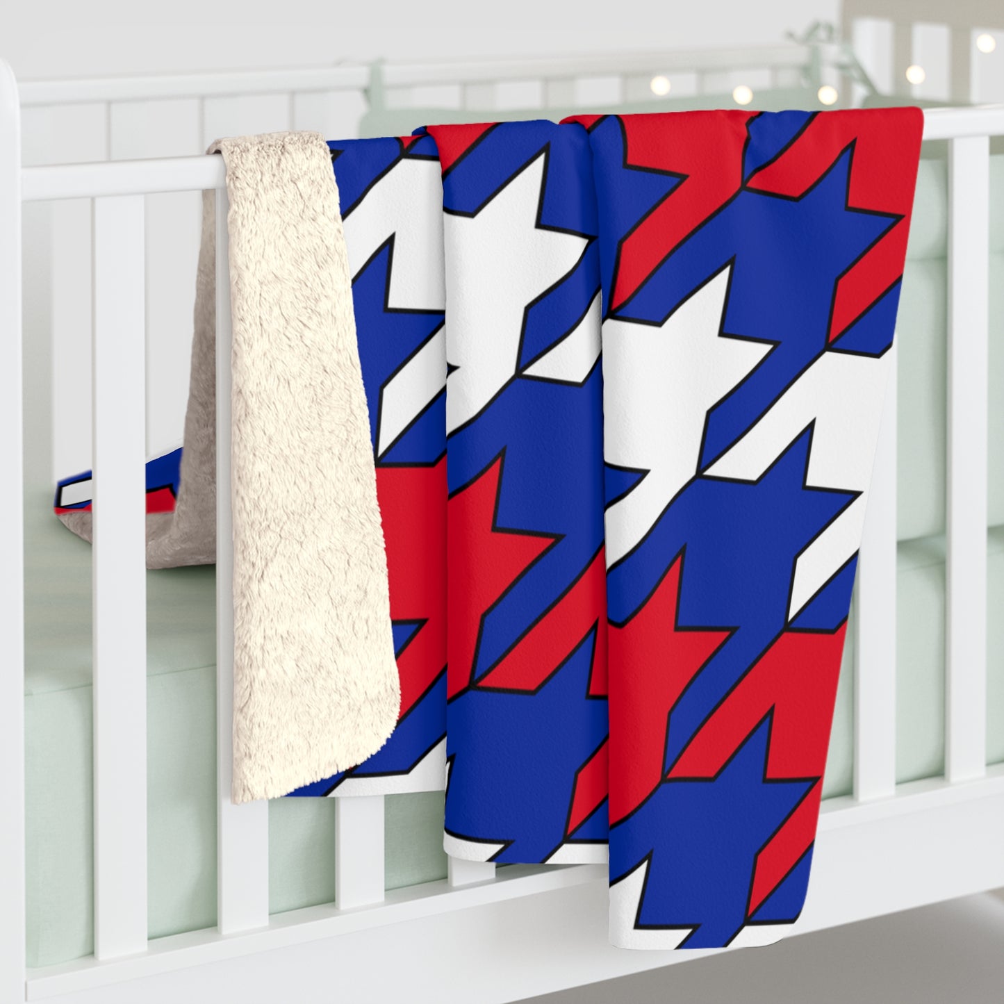 Cambodia Retro Houndstooth Blanket Throw