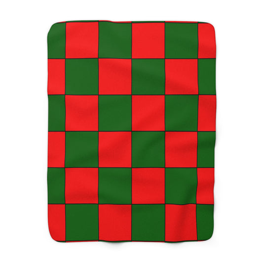 Portugal Retro Check Blanket Throw