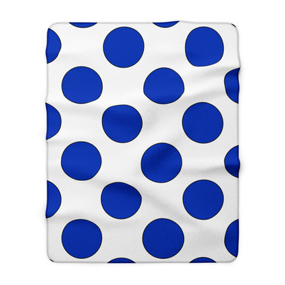 Israel Retro Polka Dots Blanket Throw