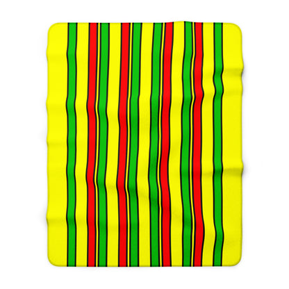 Congo Retro Stripes Blanket Throw