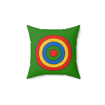 Ethiopia Retro Target Cushion Pillow