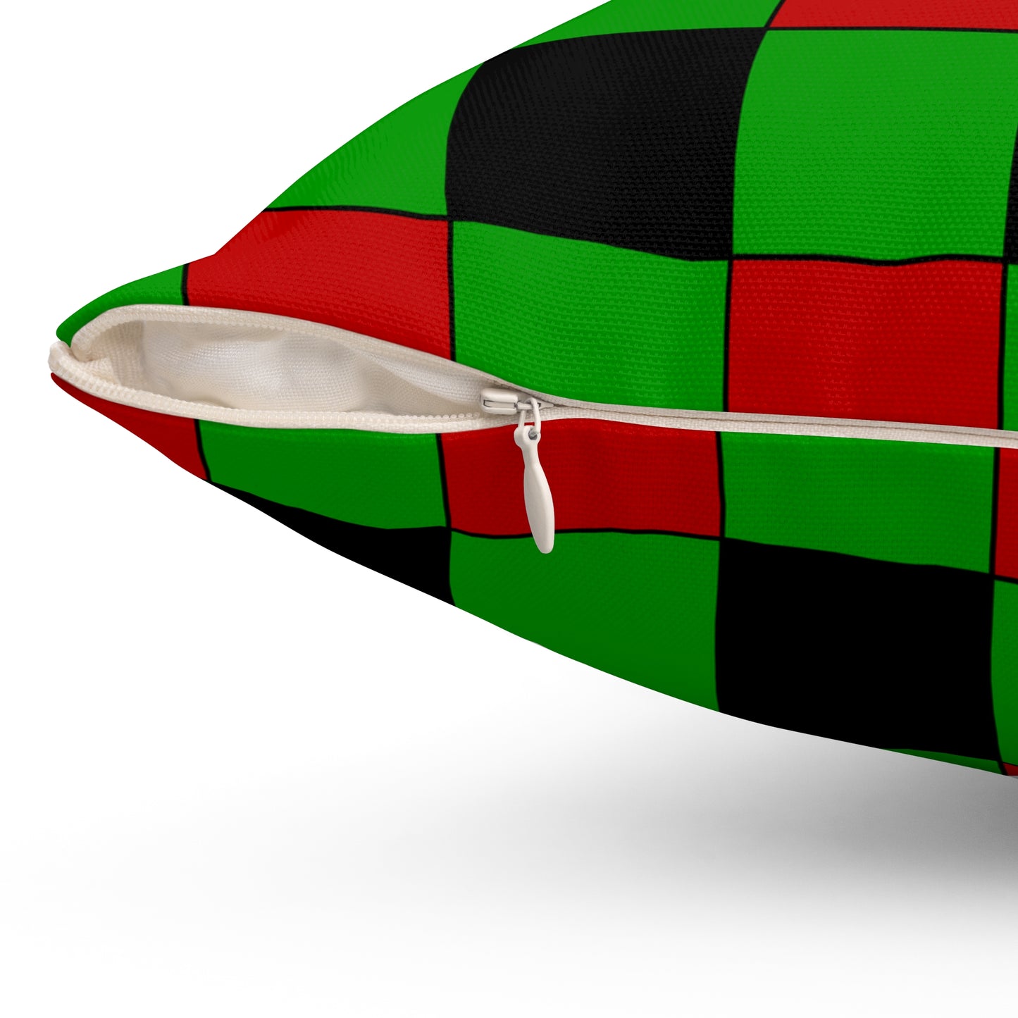 Afghanistan Retro Check Cushion Pillow