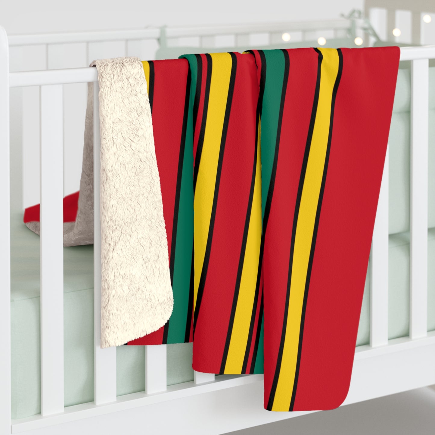Grenada Retro Stripes Blanket Throw