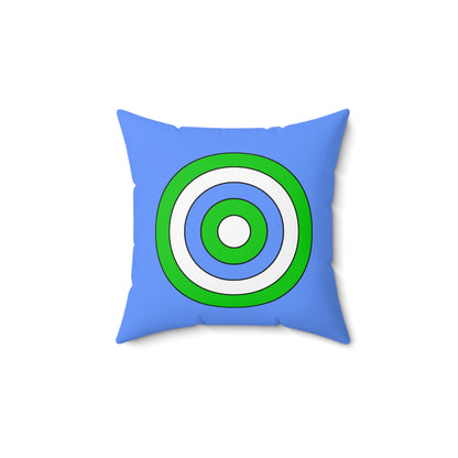 Djibouti Retro Target Cushion Pillow