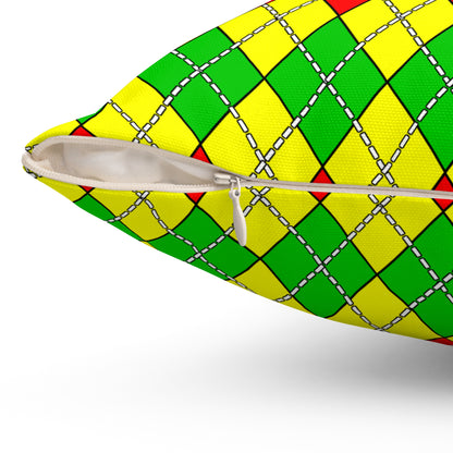 Congo Retro Argyle Cushion Pillow