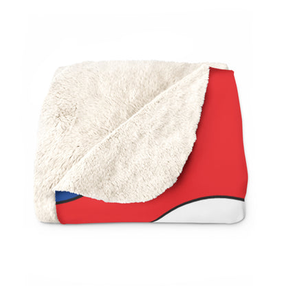 Slovakia Retro Polka Dots Blanket Throw