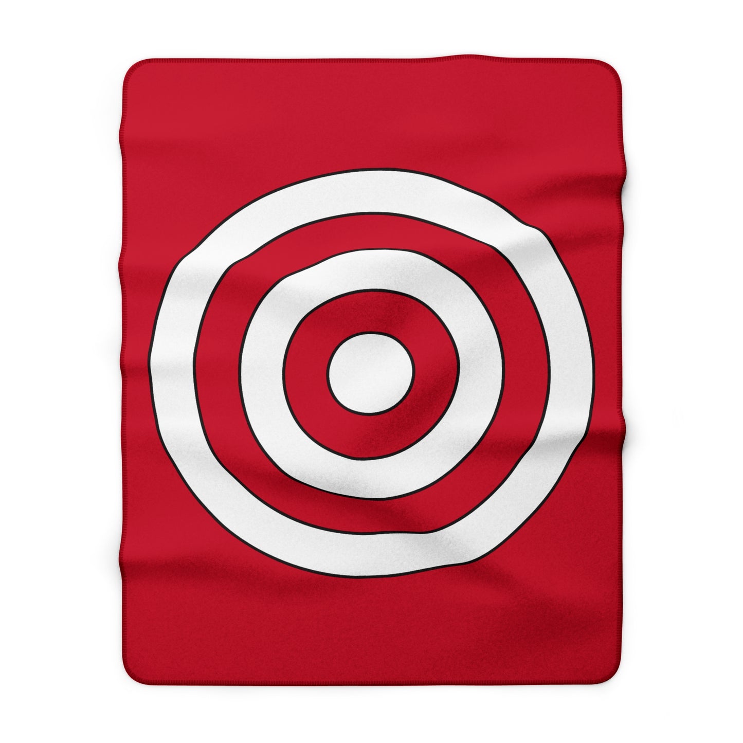 Austria Retro Target Blanket Throw