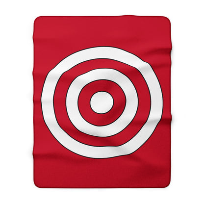 Austria Retro Target Blanket Throw