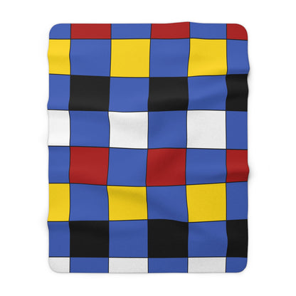 Eswatini Retro Check Blanket Throw