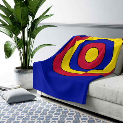 Andorra Retro Target Blanket Throw