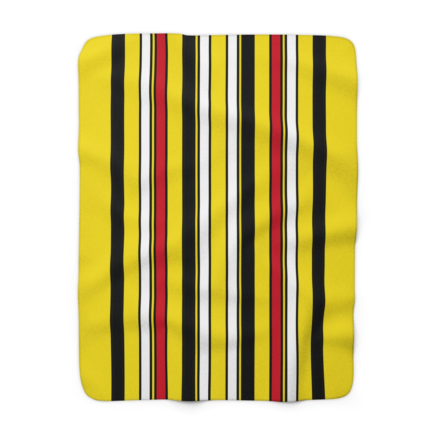 Brunei Darussalam Retro Stripes Blanket Throw