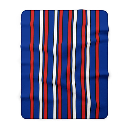 Iceland Retro Stripes Blanket Throw