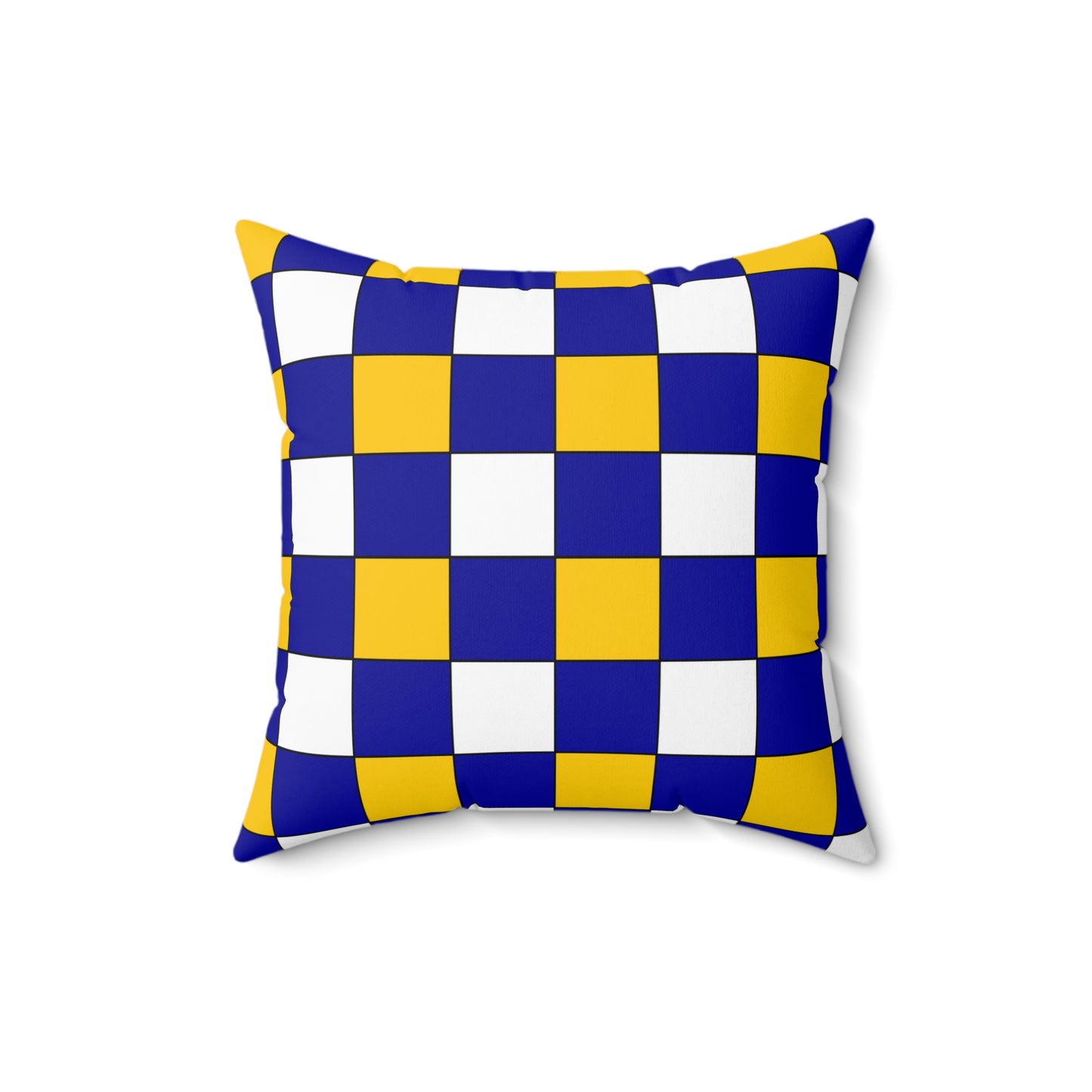 Bosnia And Herzegovina Retro Check Cushion Pillow