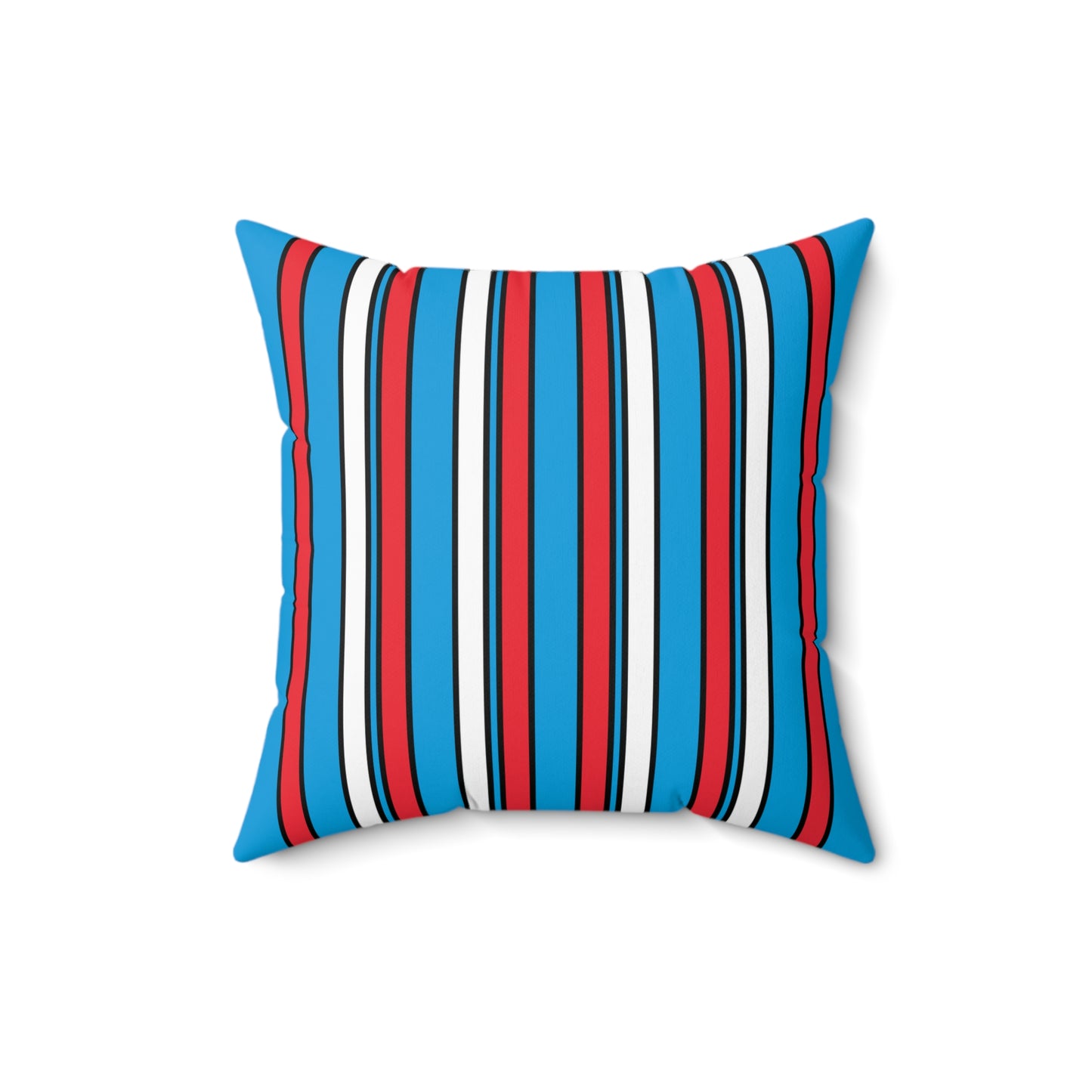 Luxembourg Retro Stripes Cushion Pillow