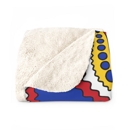 Philippines Retro Paisley Blanket Throw