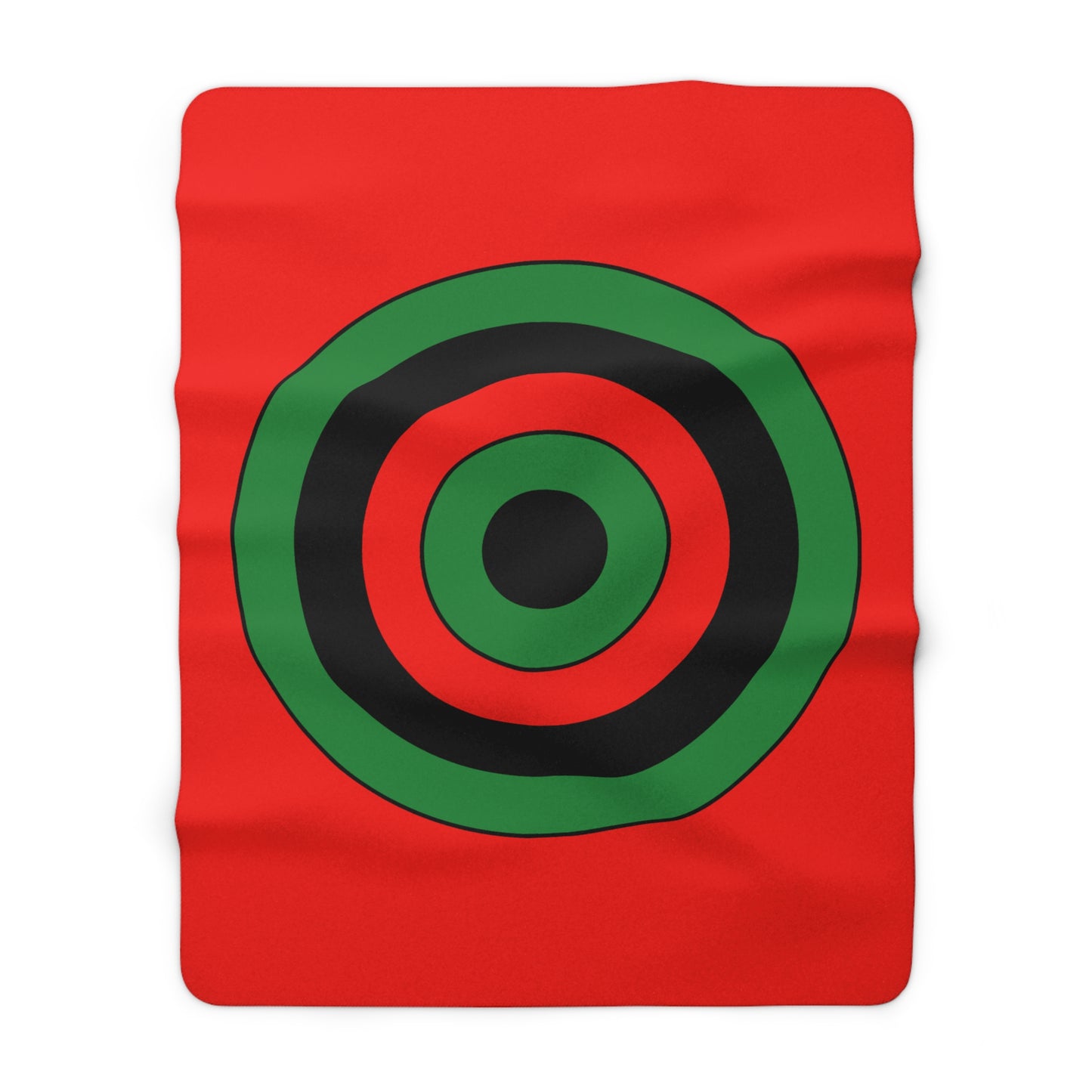 Malawi Retro Target Blanket Throw