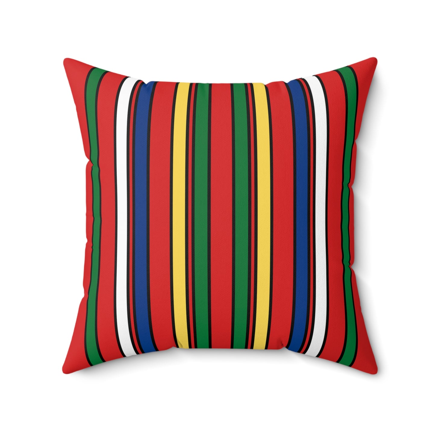 Seychelles Retro Stripes Cushion Pillow