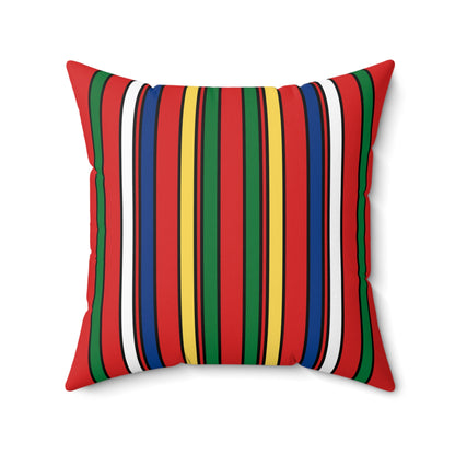 Seychelles Retro Stripes Cushion Pillow