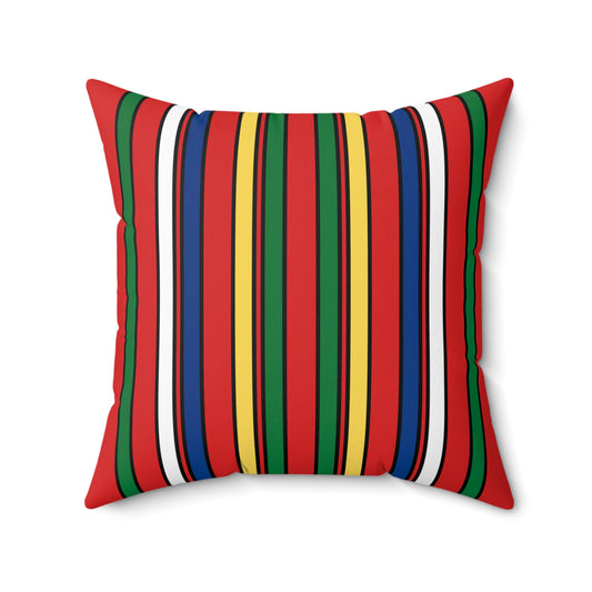Seychelles Retro Stripes Cushion Pillow