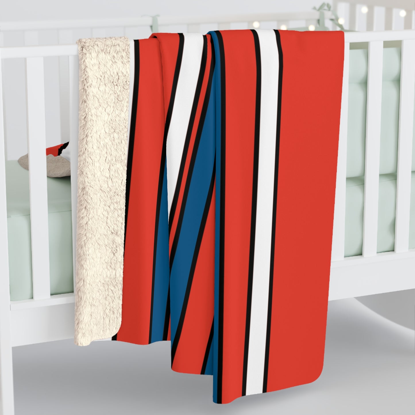 Kiribati Retro Stripes Blanket Throw
