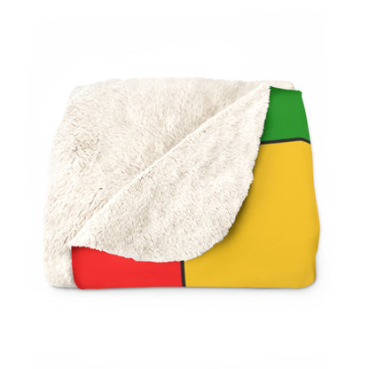 Mozambique Retro Check Blanket Throw