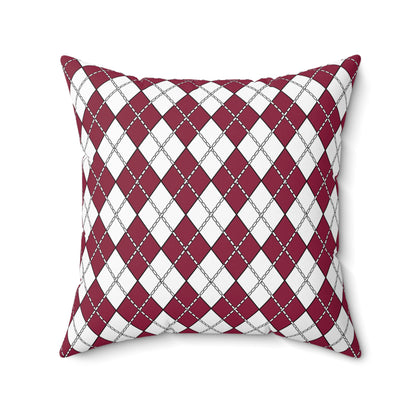 Qatar Retro Argyle Cushion Pillow