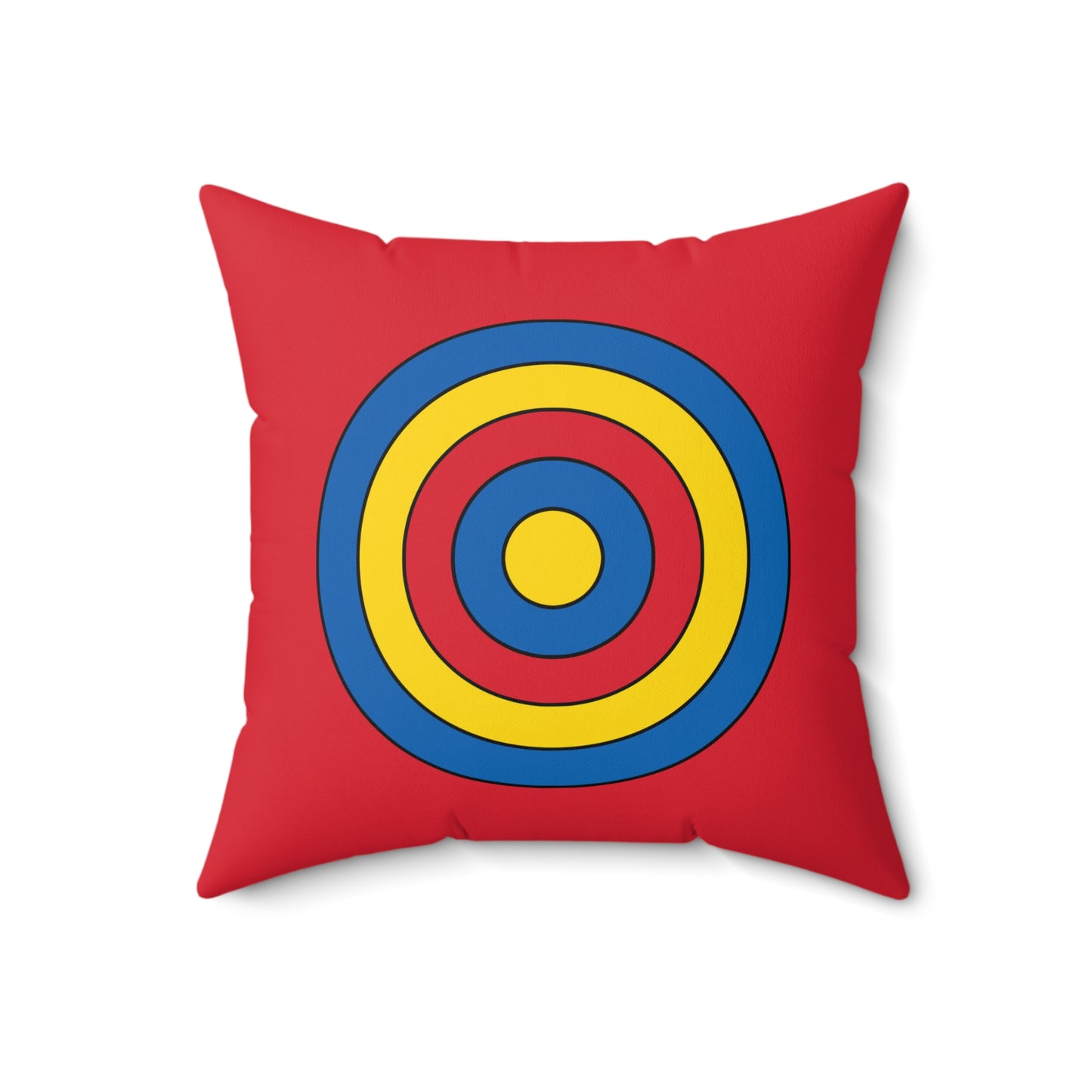 Mongolia Retro Target Cushion Pillow