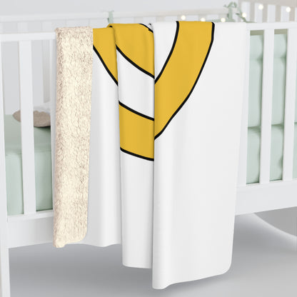 United States Virgin Islands Retro Target Blanket Throw
