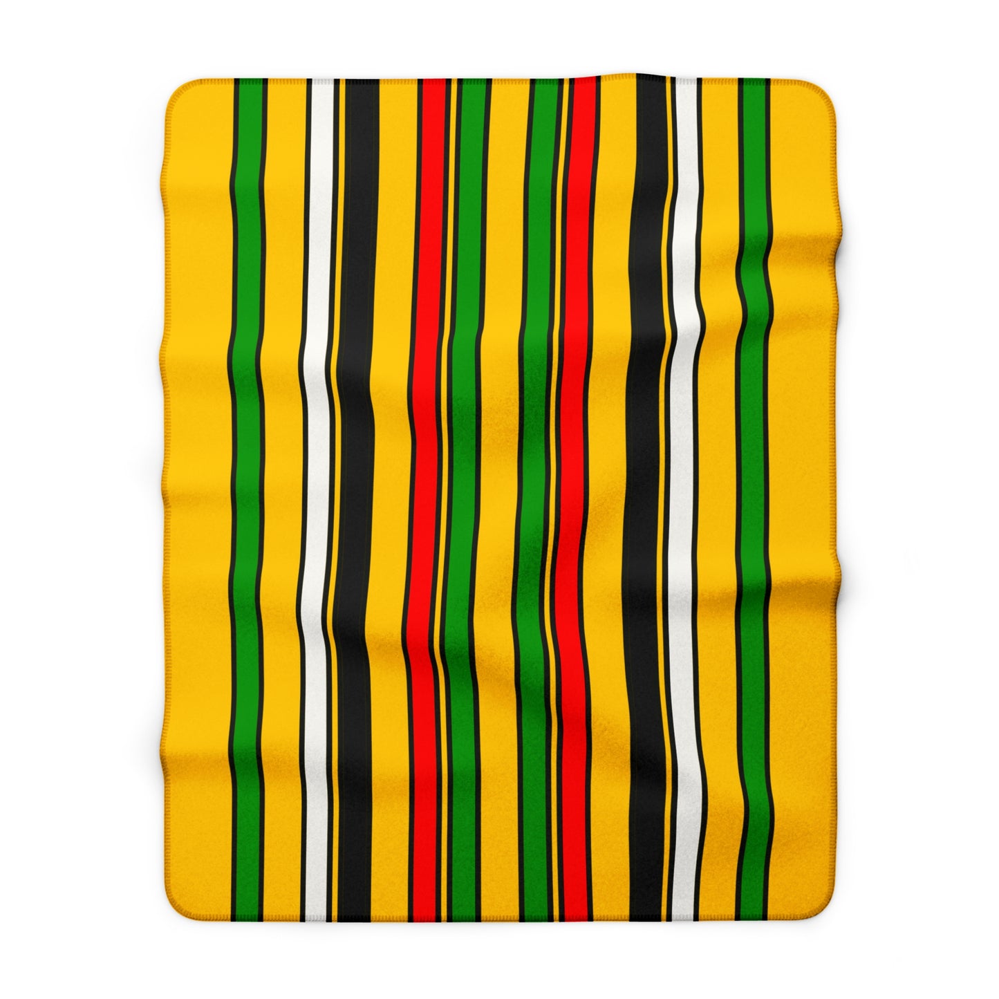 Mozambique Retro Stripes Blanket Throw