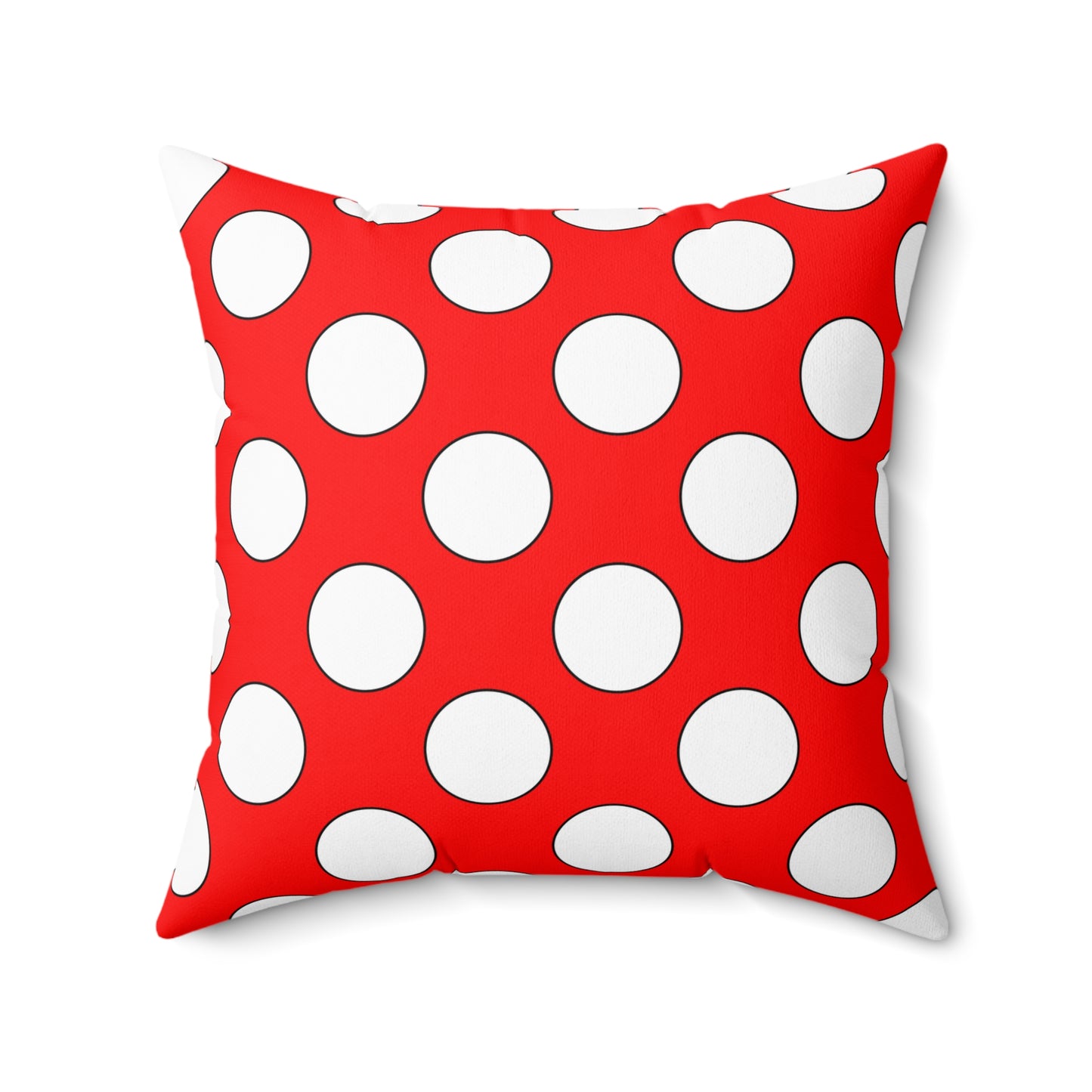 Switzerland Retro Polka Dots Cushion Pillow