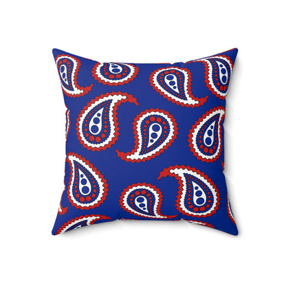 Cuba Retro Paisley Cushion Pillow
