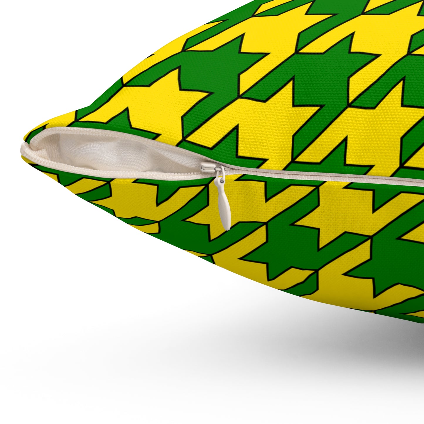 Cocos Islands Retro Houndstooth Cushion Pillow