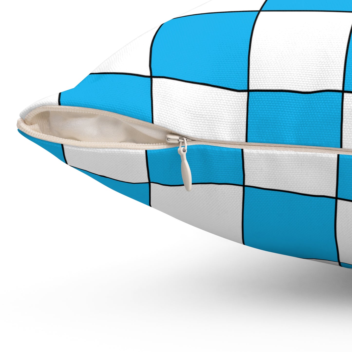San Marino Retro Check Cushion Pillow