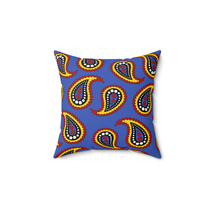 Eswatini Retro Paisley Cushion Pillow