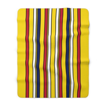 Niue Retro Stripes Blanket Throw