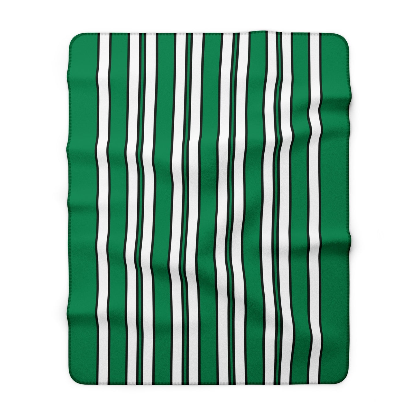 Nigeria Retro Stripes Blanket Throw