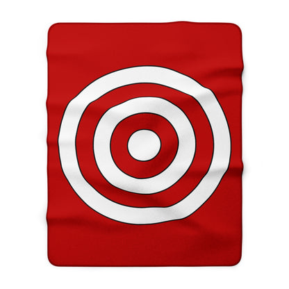 Tonga Retro Target Blanket Throw