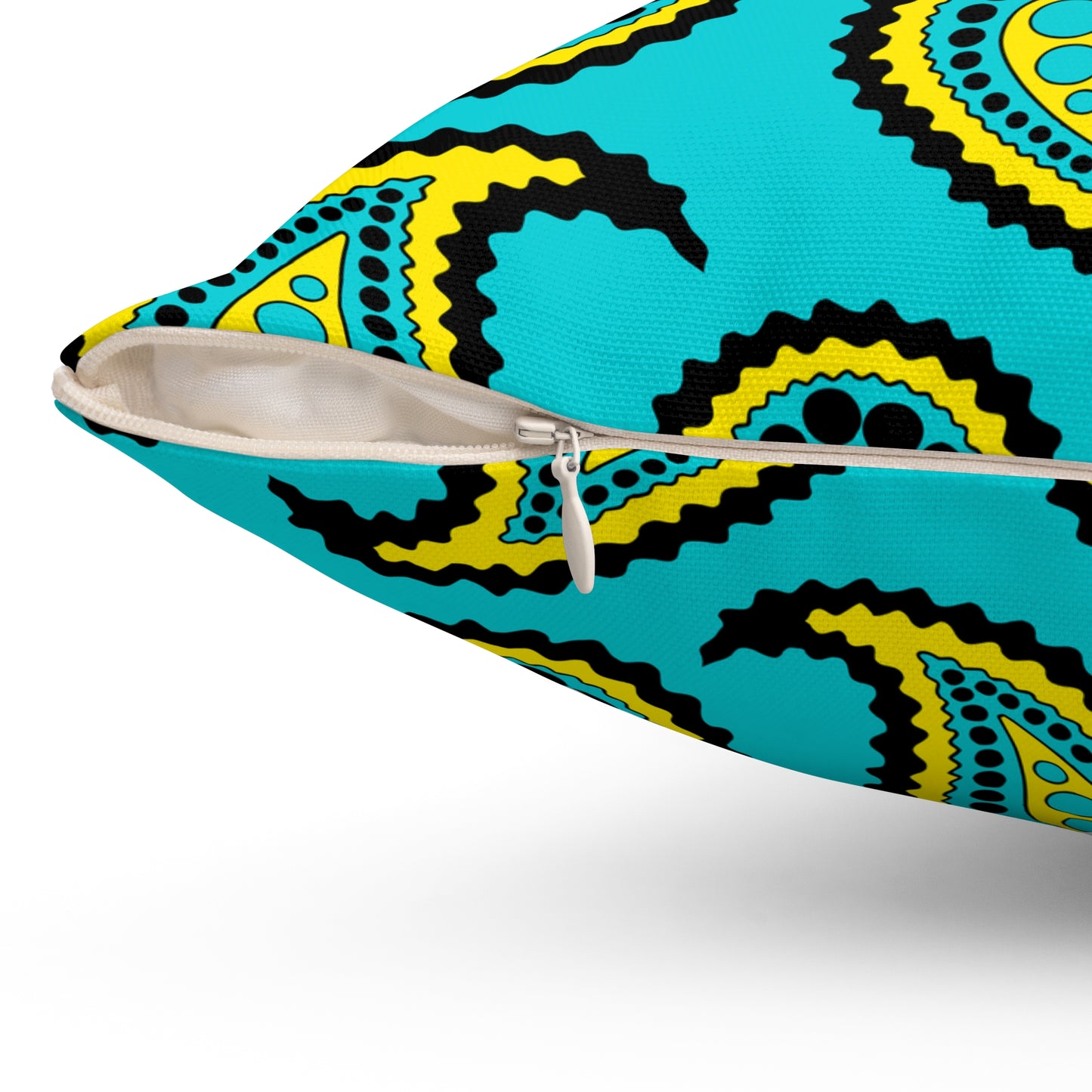 Bahamas Retro Paisley Cushion Pillow