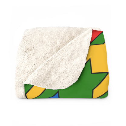Ethiopia Retro Houndstooth Blanket Throw
