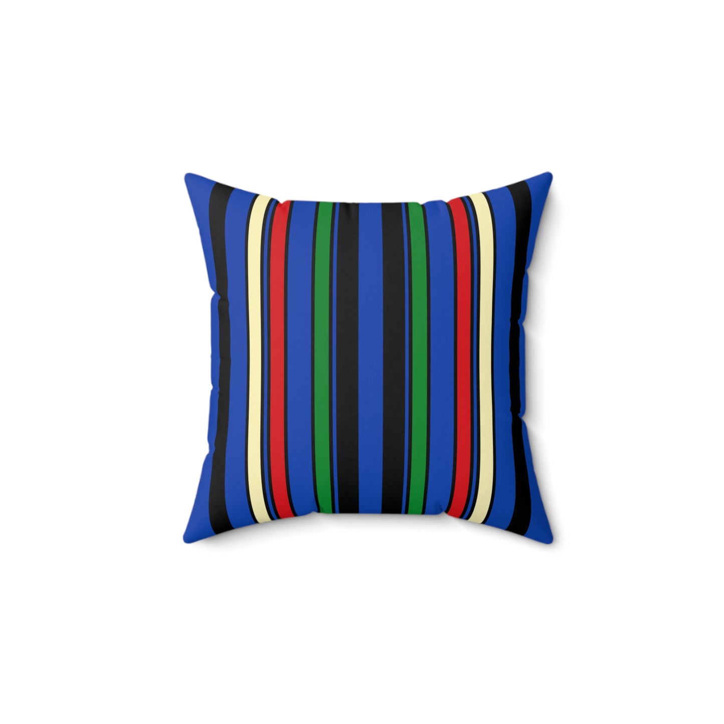 South Sudan Retro Stripes Cushion Pillow