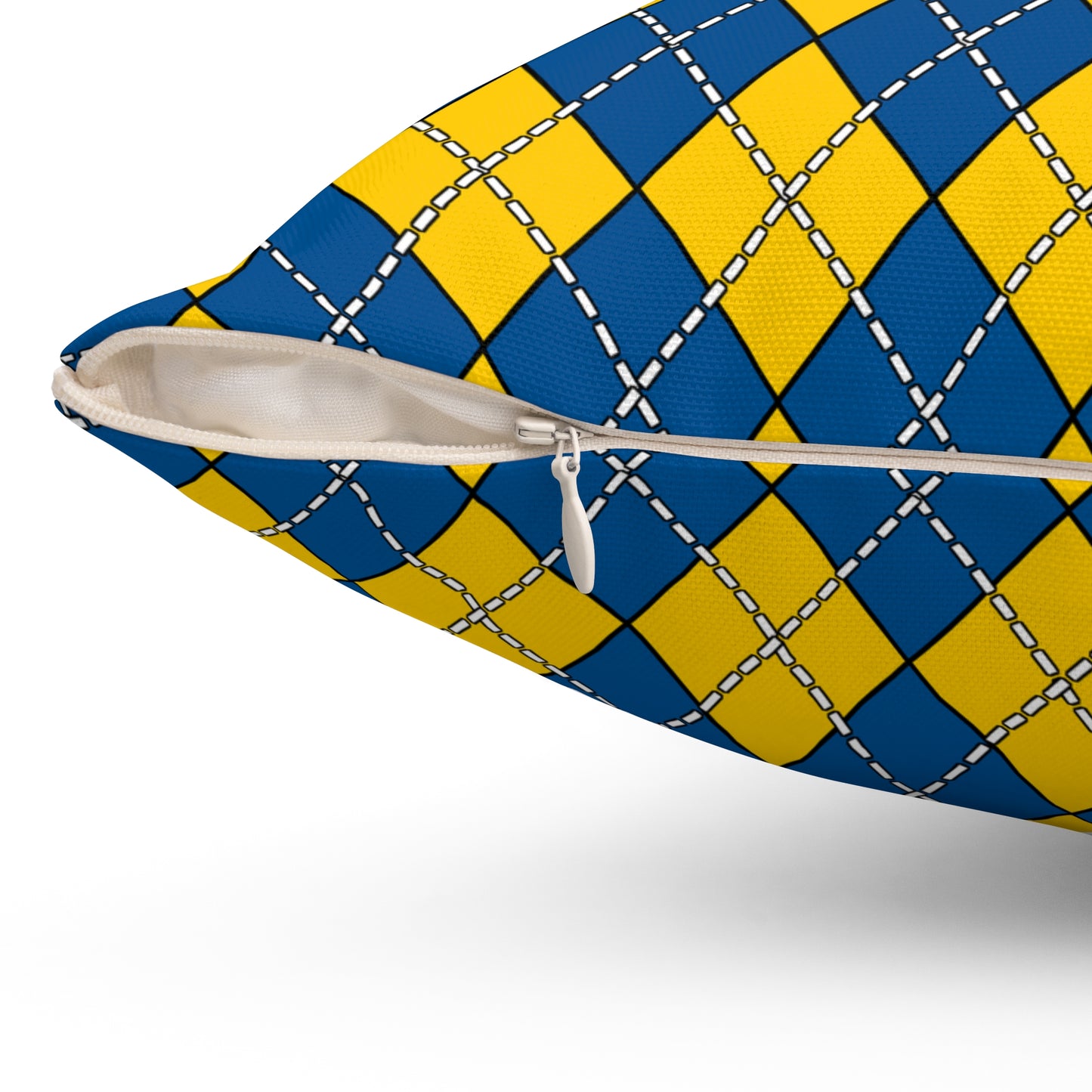 Sweden Retro Argyle Cushion Pillow