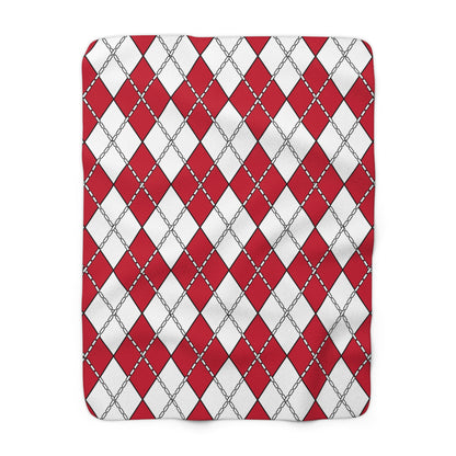 Austria Retro Argyle Blanket Throw