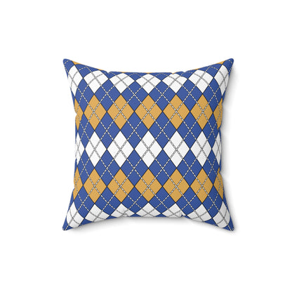Marshall Islands Retro Argyle Cushion Pillow