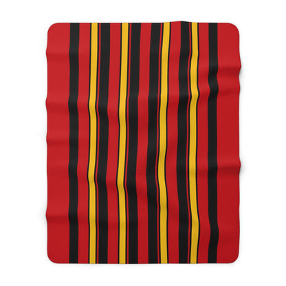 Timor Leste Retro Stripes Blanket Throw