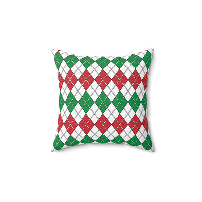 Italy Retro Argyle Cushion Pillow