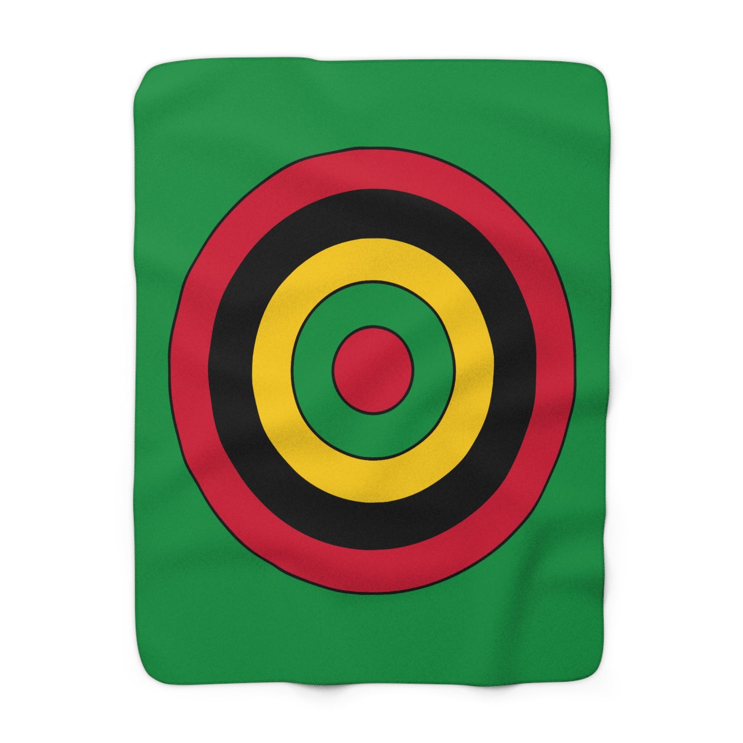 Vanuatu Retro Target Blanket Throw
